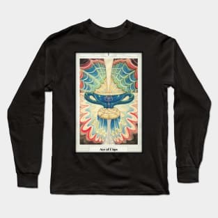 Troth Tarot - Suit Of Cups - 1 - Ace Of Cups. Long Sleeve T-Shirt